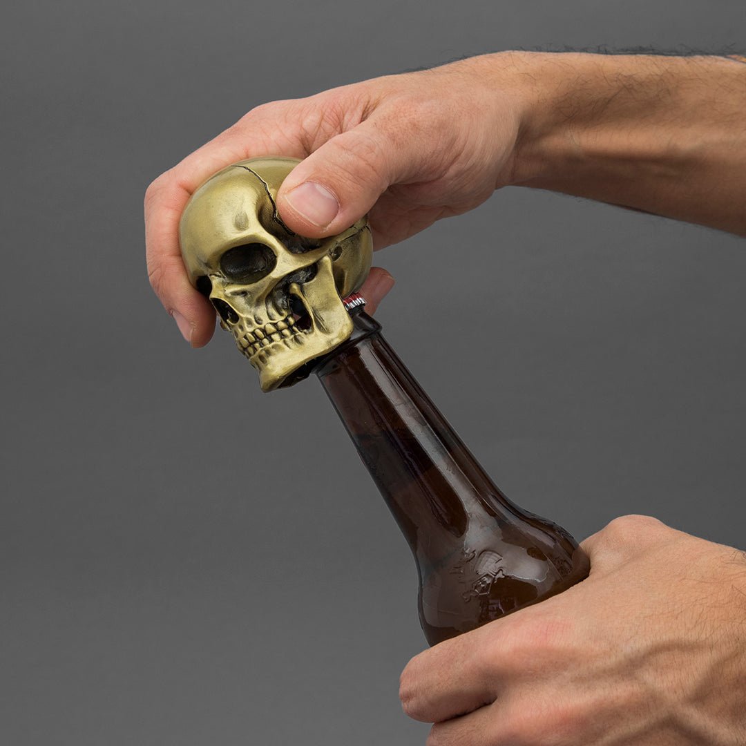 décapsuleur tête de mort