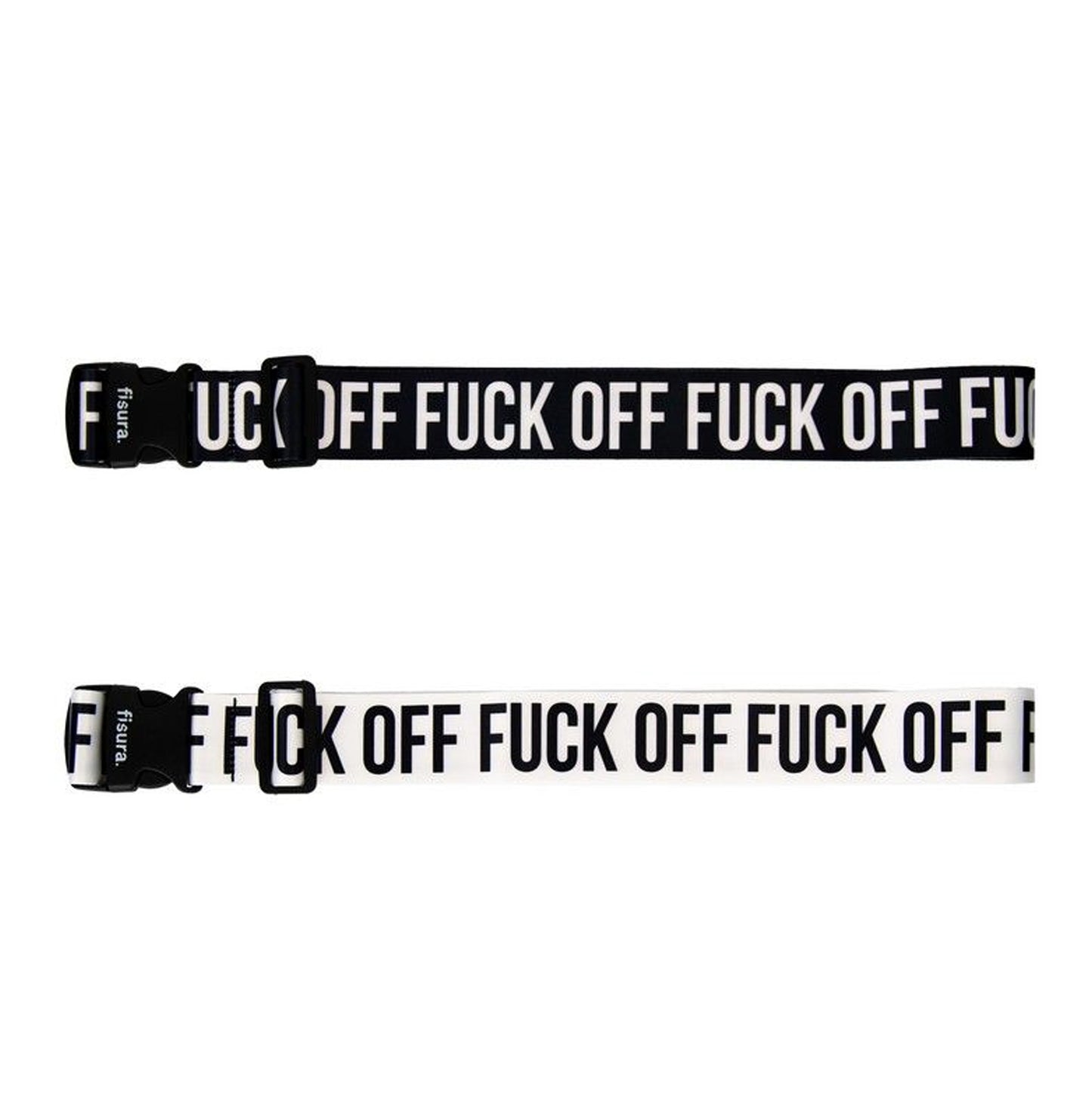 
                  
                    Sangles pour valise FUCK OFF
                  
                